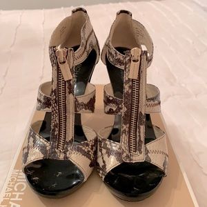 Berkley T-Strap Snake Heels